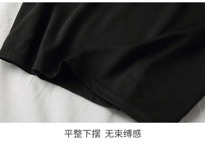 

Men's Ice Silk short-sleeved T-shirt Quick-drying Clothes Summer Solid Color Mesh Breathable Plus Size Sportswear