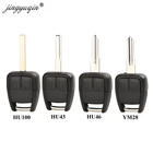 Пустая оболочка ключа для автомобиля jingyuqin для Chevrolet Aveo Spark Epica Lova, замена двух кнопок, лампа дневного света HU43 HU46 HU100 YM28
