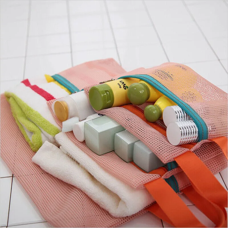 Дорожная сумка для хранения 4 шт. переносная Сетчатая Сумка Для чемоданов