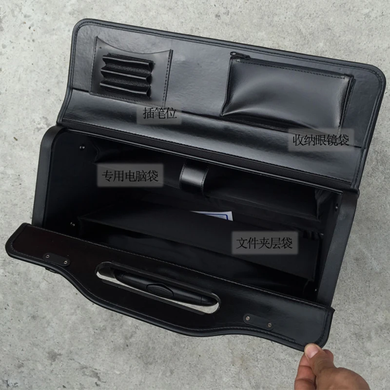 Чехол для авиатора на колесиках из натуральной кожи 18/19 дюйма