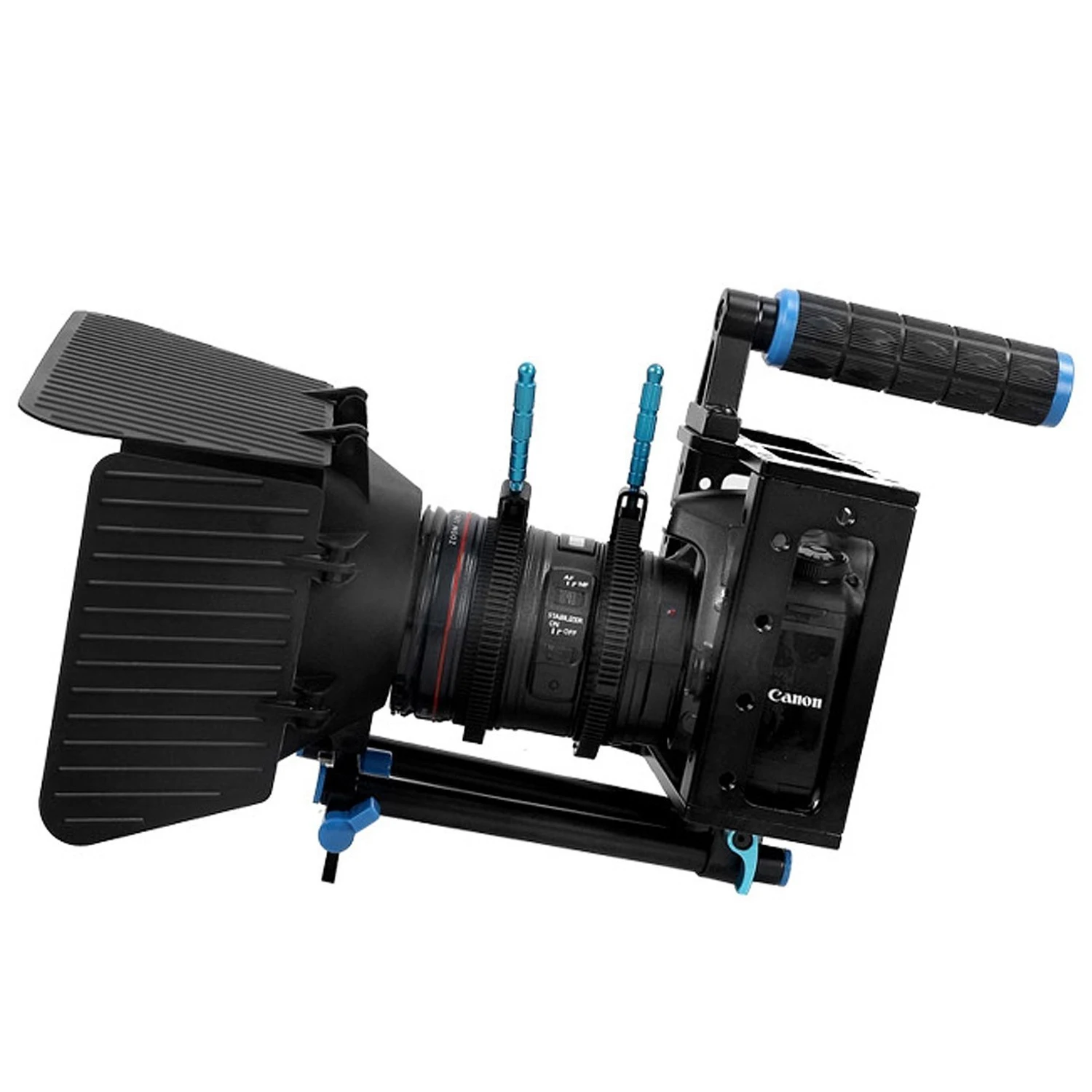Регулируемое кольцо Gosear с ручкой для камеры DSLR видеокамеры 49 мм 52 55 58 62 67 72 77 82