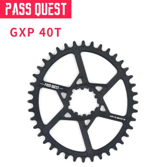 Пасс QUEST SRAM gx xx1 eagle GXP MTB овальная узкая широкая Цепь 32 T-40 T велосипедная Звездочка для велосипеда/цепное колесо 0 мм офсетный коленчатый набор - Цвет: 40T