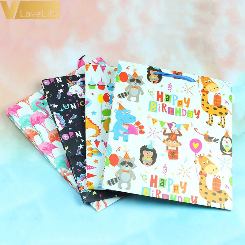 Мультфильм Бумага с рисунками животных динозавр &quotфламинго&quot Единорог зоопарк