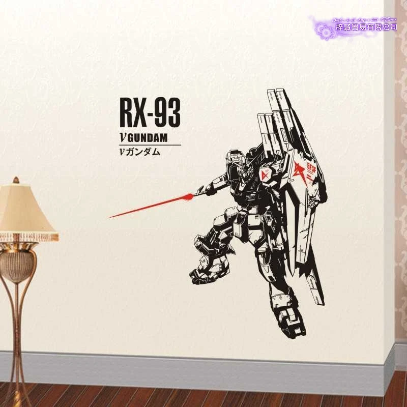 Настенная Наклейка GUNDAM Виниловая наклейка для украшения автомобиля|Наклейки на