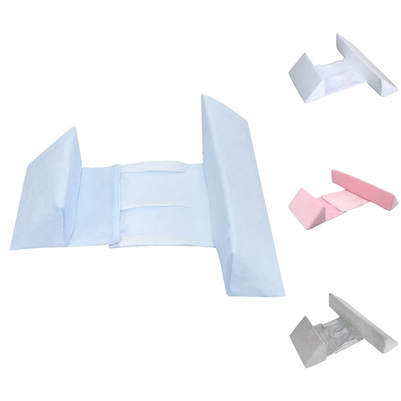 

Newborn Baby Shaping Styling Pillow Anti-Rollover Side Sleeping Pillow Triple-cornered Baby Positioning Pillow