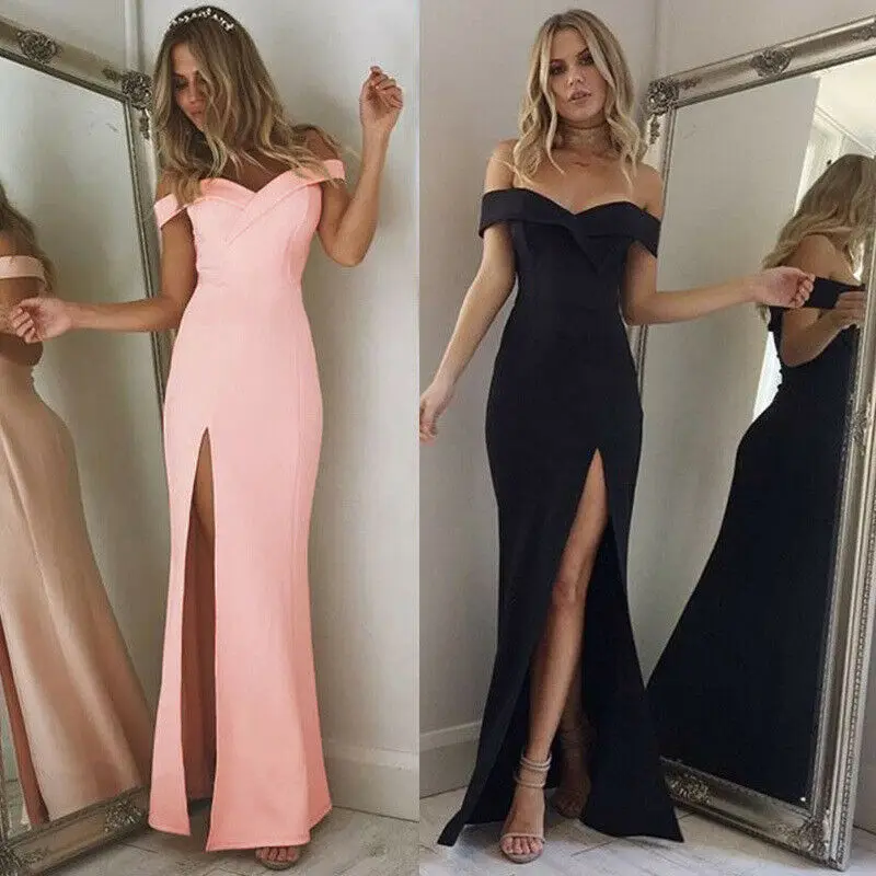 2020 летнее женское платье элегантные вечерние пикантные платья Vestidos голубого