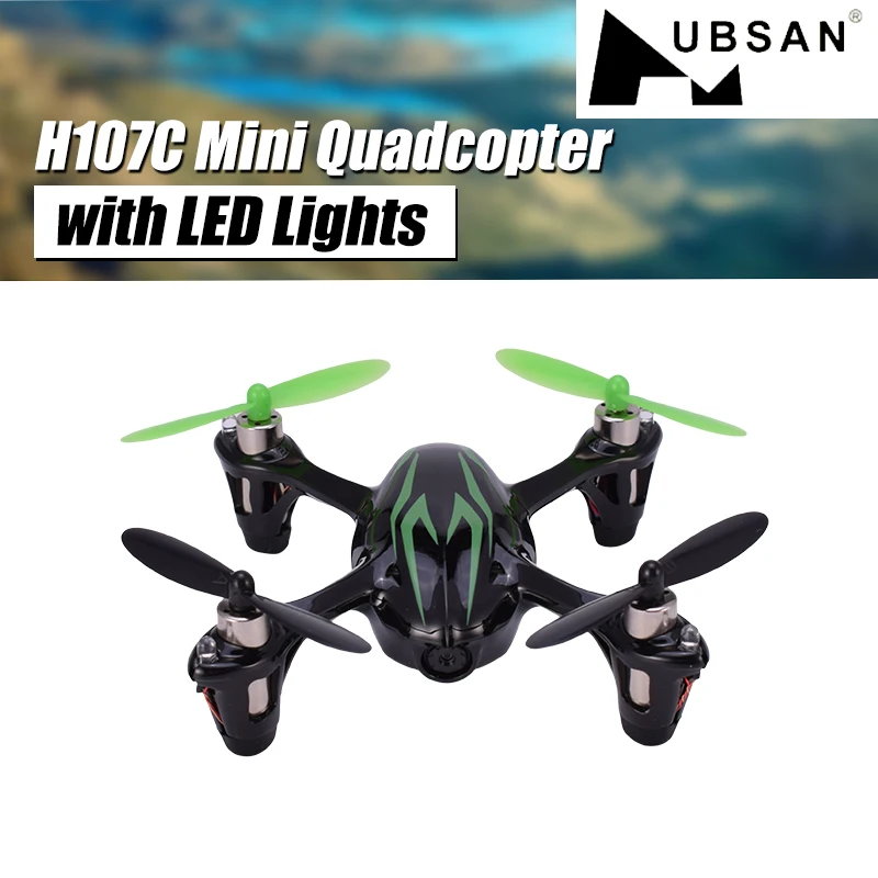 Квадрокоптер Hubsan h108c X4 2 4G 4 канала 720P HD Радиоуправляемый вертолет Дрон RTF со