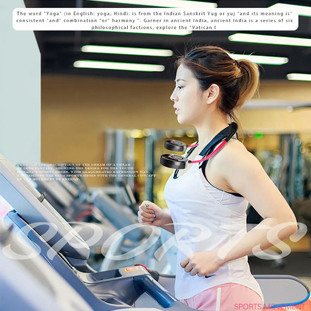 

Портативный USB Перезаряжаемый вентилятор на шею без использования рук подвесные складные мини-вентиляторы для спорта безлистный охлаждающ...