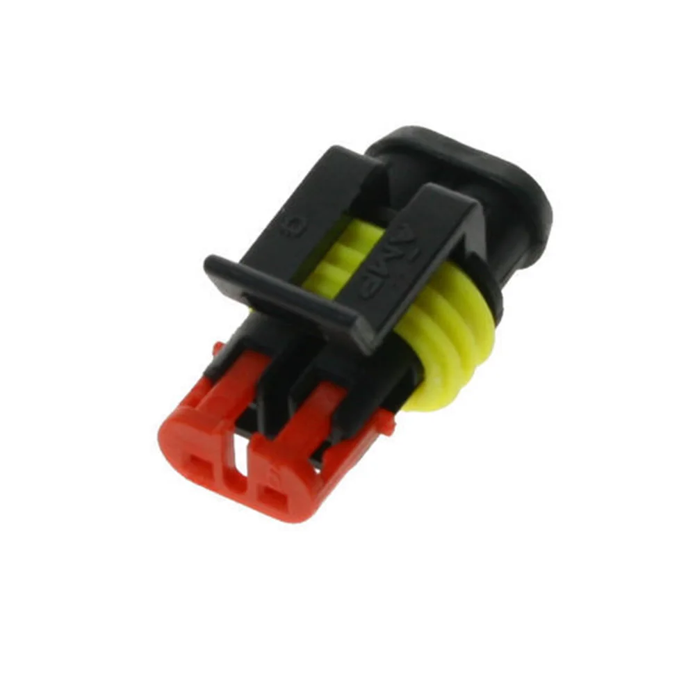 

10 Kits 2 Pin Way Sealed Waterproof Electrical Wire Connector Plug Car Aut BYC