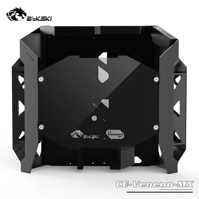 Bykski MOD DIY чехол ATX для игрового компьютера материал корпуса алюминий и закаленное