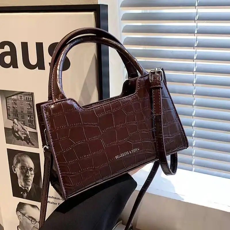 Bolsas femininas de design de marca high-end, grande capacidade de moda de um ombro tote tote para baixo bolsas femininas