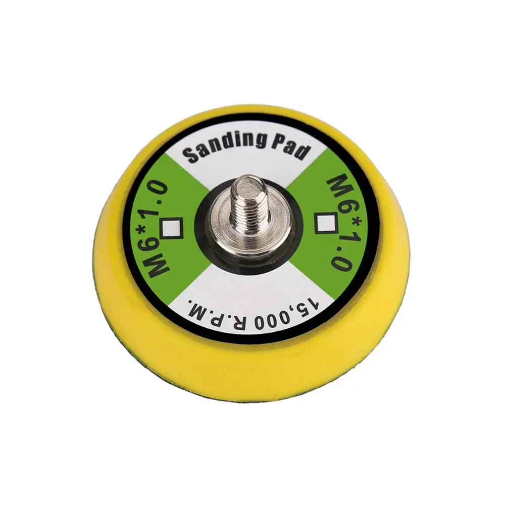 Подложка для автомобильного полировщика, 2 дюйма, шлифовальный станок, бумажный диск, полировальный станок, подложка с крючком для шлифовальных машин или полировальных машин