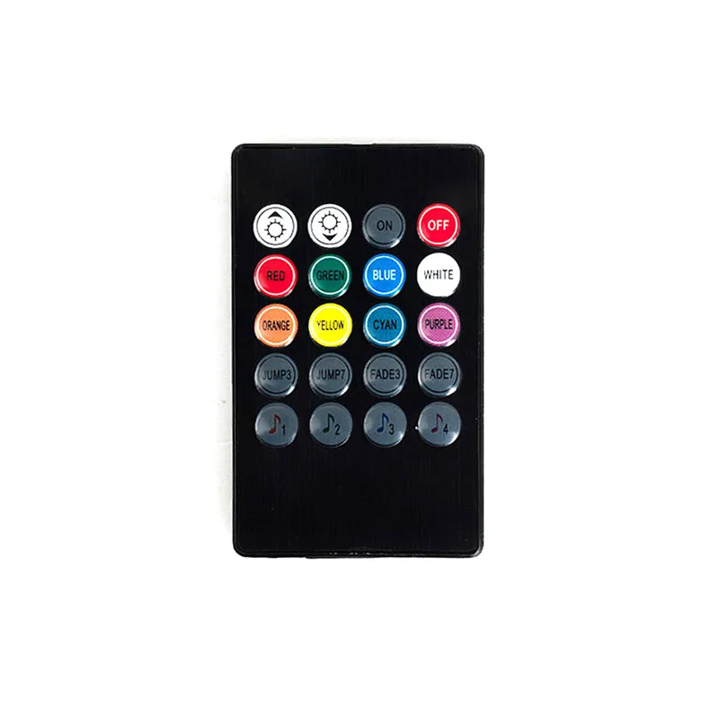 Один для четырех автомобилей RGB Светодиодные полосы света цвета декоративный