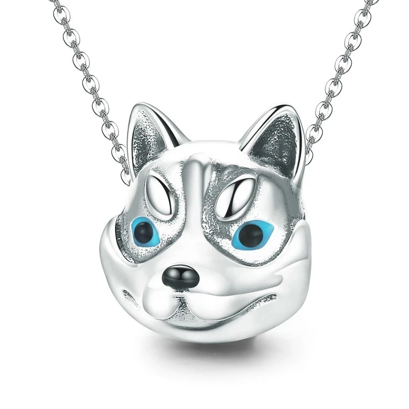 Бусина-Шарм в виде головы собаки 100% дюйма CMC836 | Украшения и аксессуары