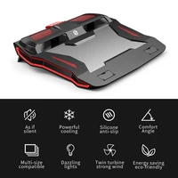 laptop cooler rgb notebook stand powerful air flow adjustable cooling pad for lenovo legion y7000p 15 617 3 inch