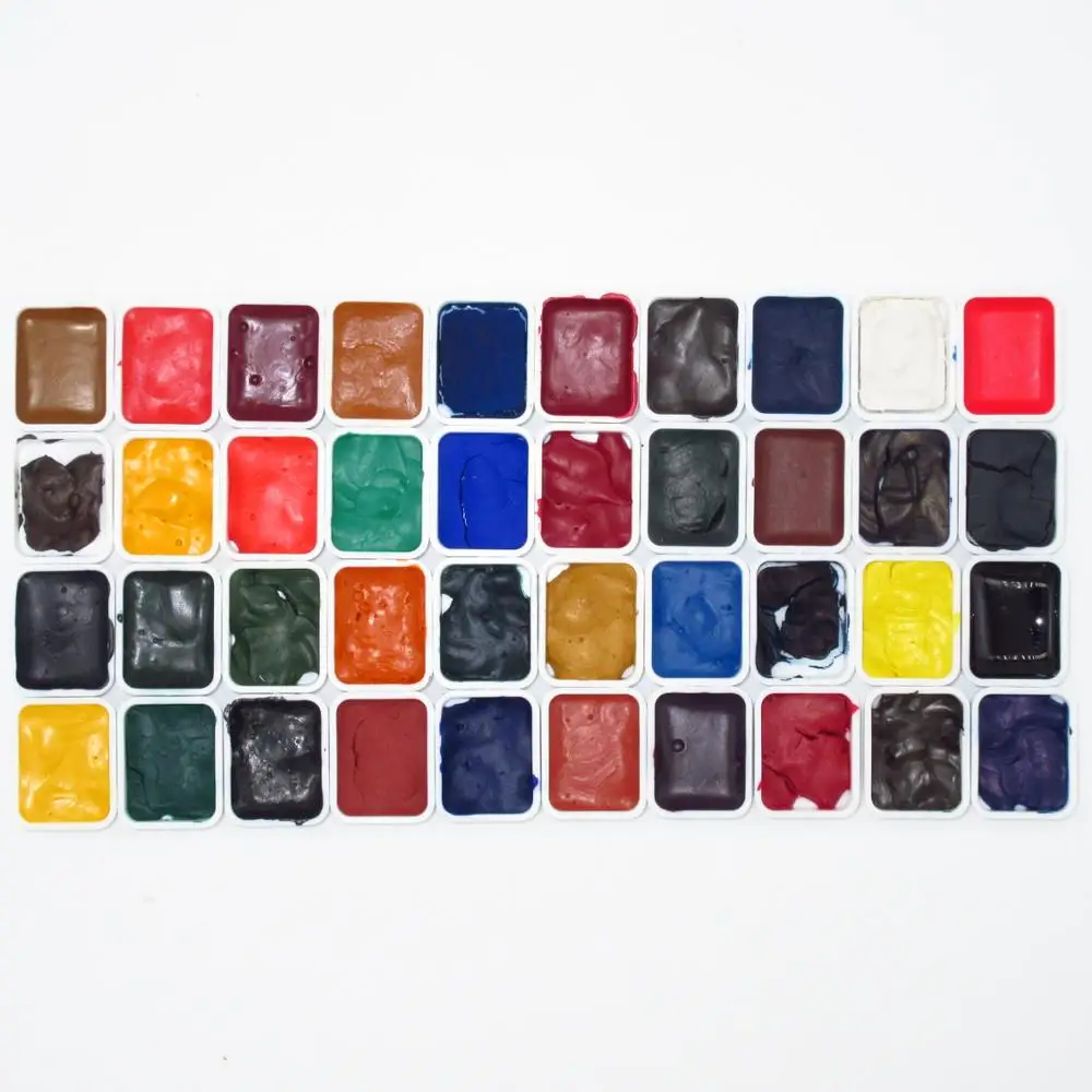 Набор акварельных красок Winsor & Newton Cotman 40 цветов набор мини проба|Акварельные