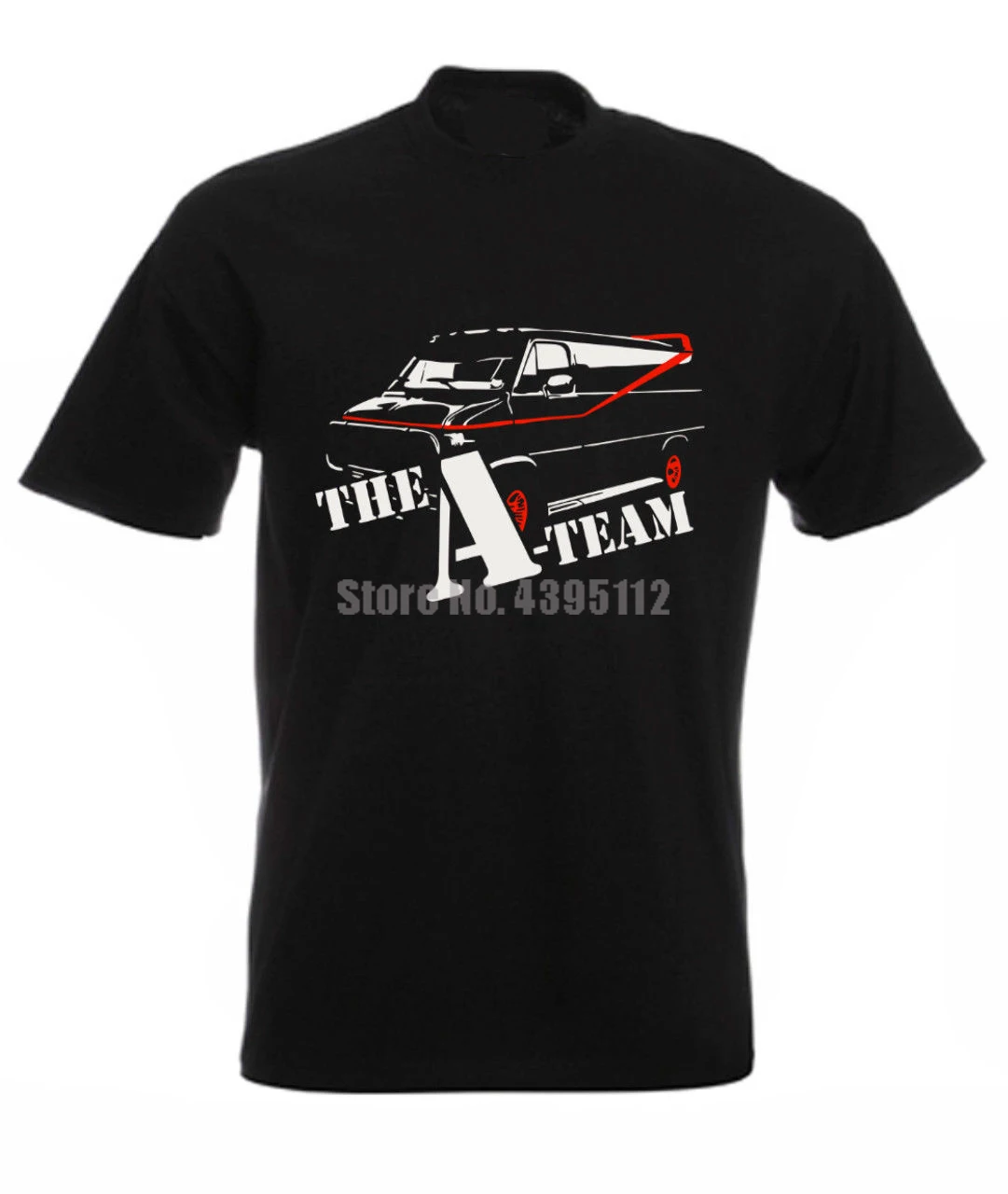 Футболка A Team Van в стиле ретро 80 х годов Молодежная футболка на заказ женская