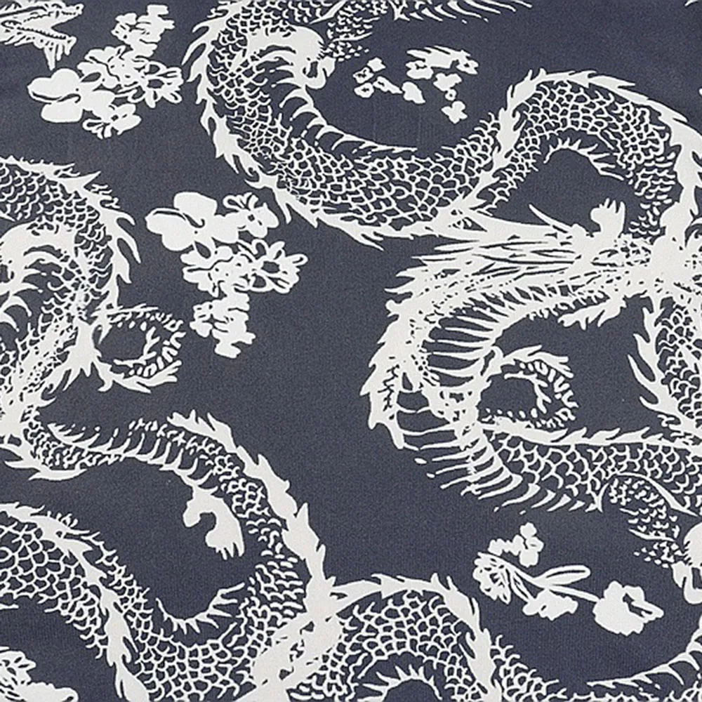 

Gothic Turtleneck T-Shirt 2021 Women'Streetwear Chinese Style Dragon Animal Print Chic Short Long Sleeve Casual Tshirts Goth