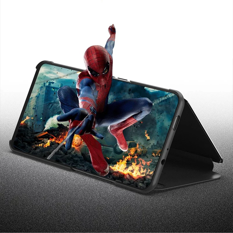 Чехол-книжка Smart mi rror для Xiao Red Note 8 7 6 5 K20 Pro 4X 7A 6A 5A Plus S2 кожаный чехол 9 SE 9T A1 A2 |