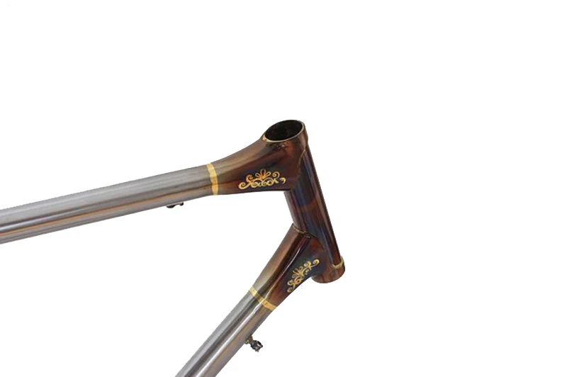 Хромированная медная рама для шоссейного велосипеда скульптурная работа