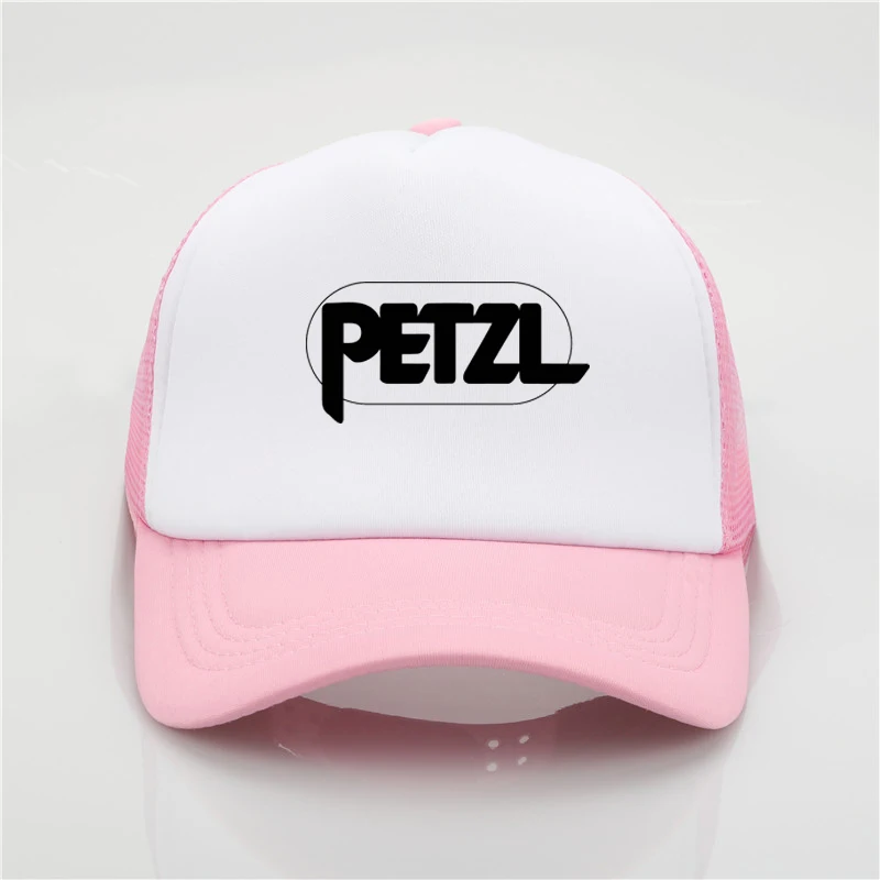 Модная сетчатая Кепка Petzl бейсболка с рок принтом для мужчин и женщин летняя