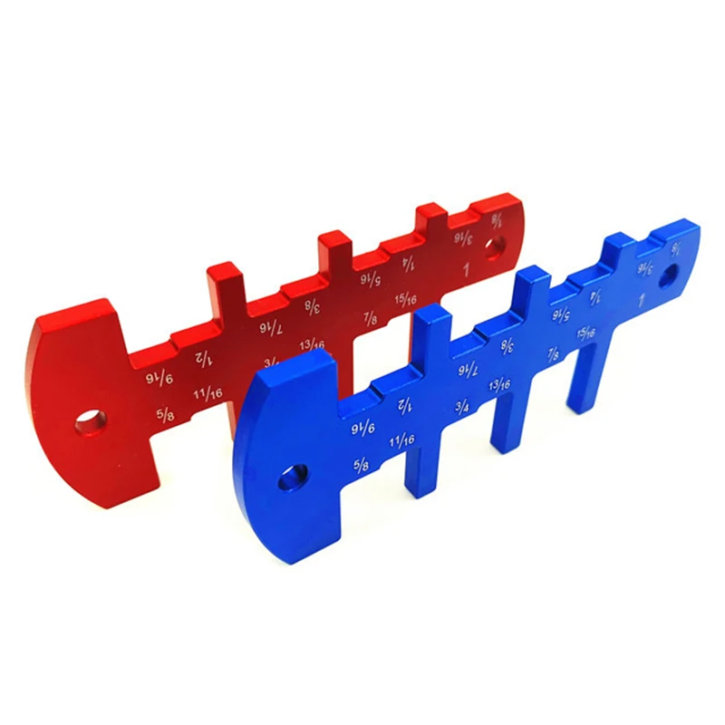 Дюймовая головка резака линейка высоты измерительный инструмент для настольной