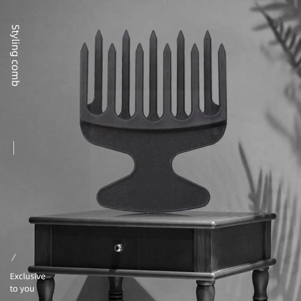 

1 шт., пластиковая расческа-вилка для волос, K7m9