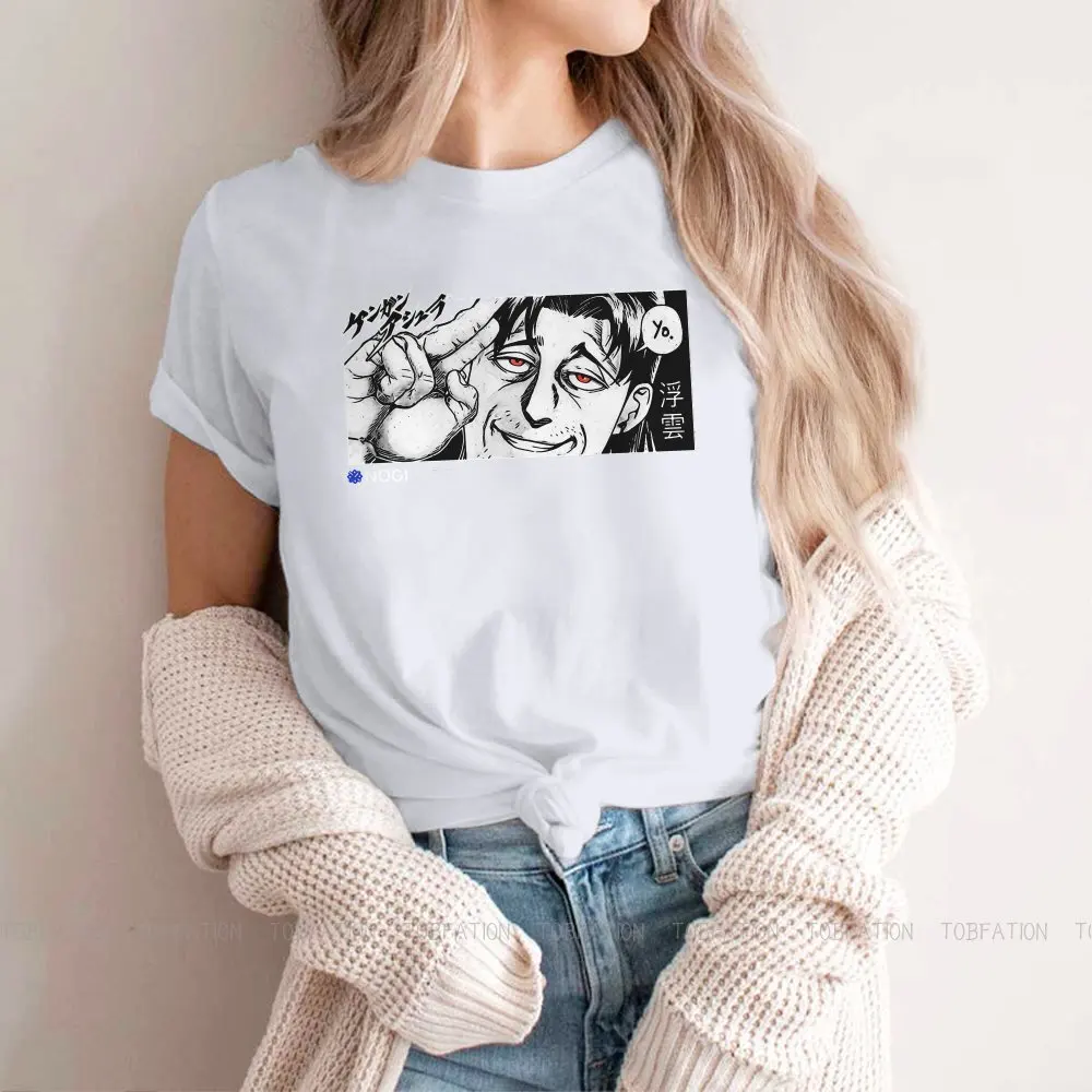 

Sen Hatsumi YO TShirt For Girls Kengan Ashura Ohma Tokita Setsuna Hideki Nogi Anime Tops Harajuku Female T Shirt Soft Oversized