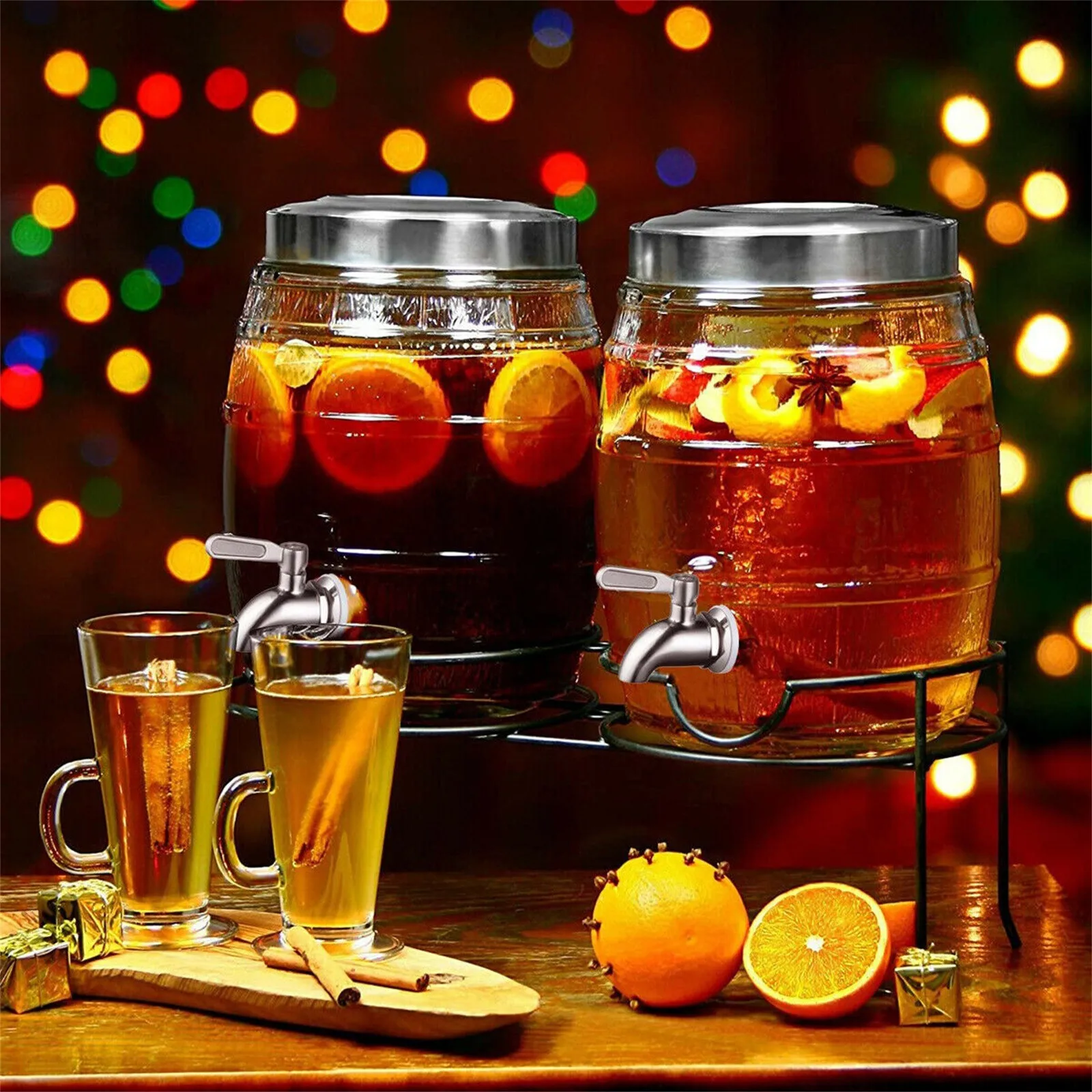 

Stainless Steel Beverage Water Dispenser Faucets Wine Barrel Spigot Faucet Drinkware Kettle Pot Beer Wine Barrel Faucets