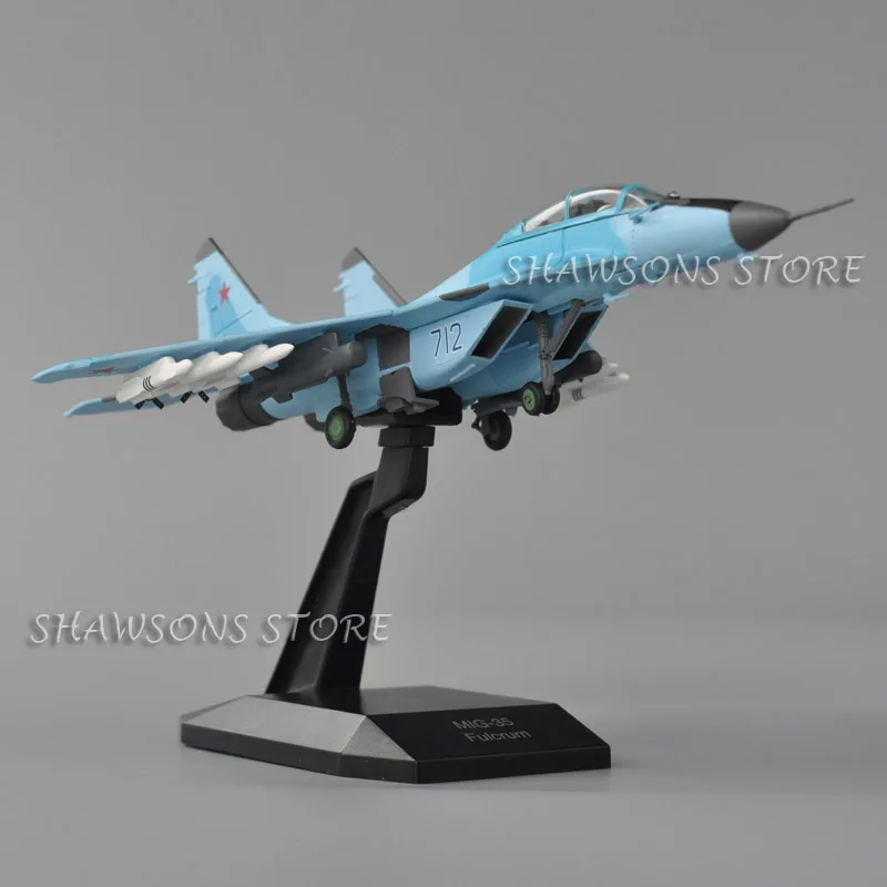 Масштаб 1:100 литая военная модель игрушки MIG 35 реактивный истребитель самолет