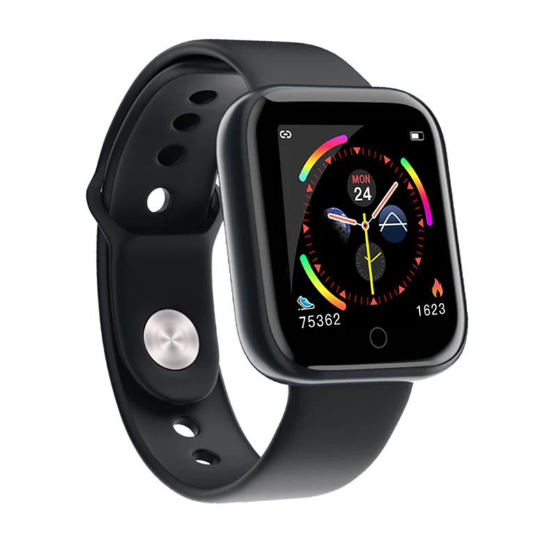 

D20 Smartwatch Bluetooth Fitness Blood Pressure Tracker Sports Heart Rate Monitor Pessometer Message Reminder Alarm