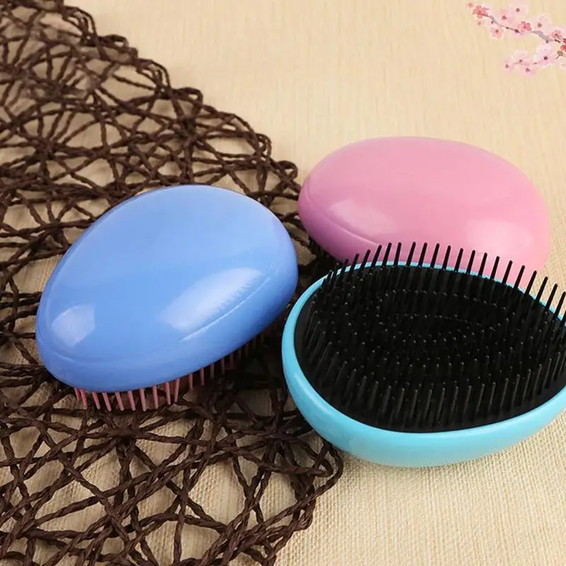 1 шт. щетка для волос яйцо Форма Расческа Антистатические инструменты укладки