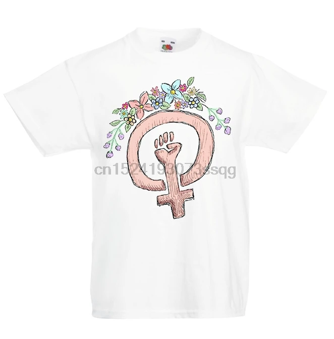 Феминистская детская футболка детский топ для девочек Феминизм основные права