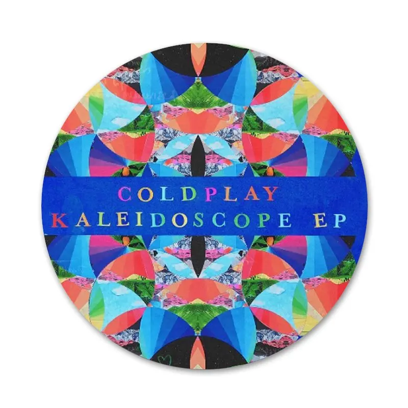 58mm Coldplay logo Brooch Pin Cosplay Badge Accessories For Clothes Backpack Decoration Gift | Дом и сад