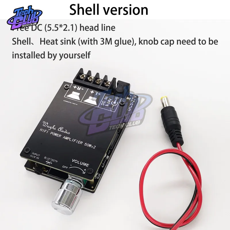 HIFI беспроводной Bluetooth 5 0 TPA3116 цифровой усилитель мощности аудио Плата TPA3116D2 50WX2