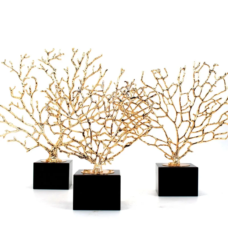 

Металлическое Коралловое дерево, поделки, украшение, скульптура, украшение для дома, подарки, поделки, аксессуары