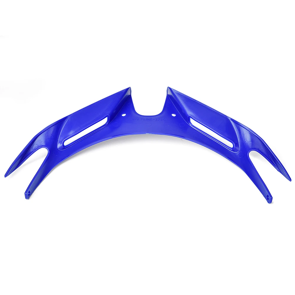 For KAWASAKI Ninja 250 ninja 400 Motorcycle Front Fairing Aerodynamic Winglets Cover Protection Guards ABS Plastic 19