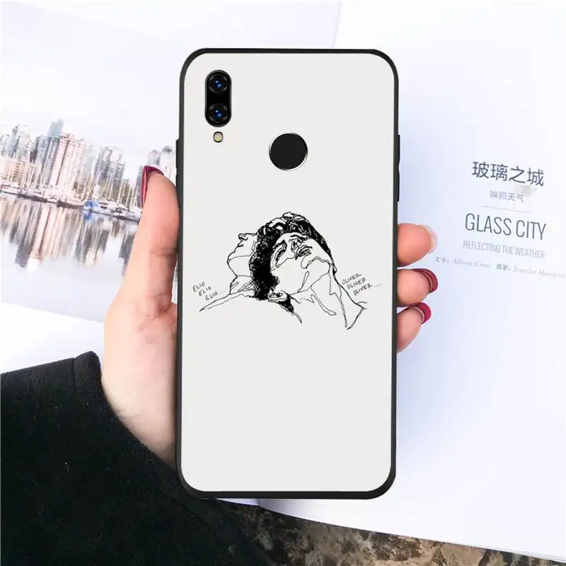 

Movie Call me by your name Phone Case For Huawei honor Mate P 10 20 30 40 i 9 8 pro x Lite smart 2019 nova 5t Luxury funda coque