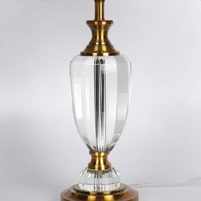 Современная хрустальная лампа освещение прикроватная для спальни Роскошная