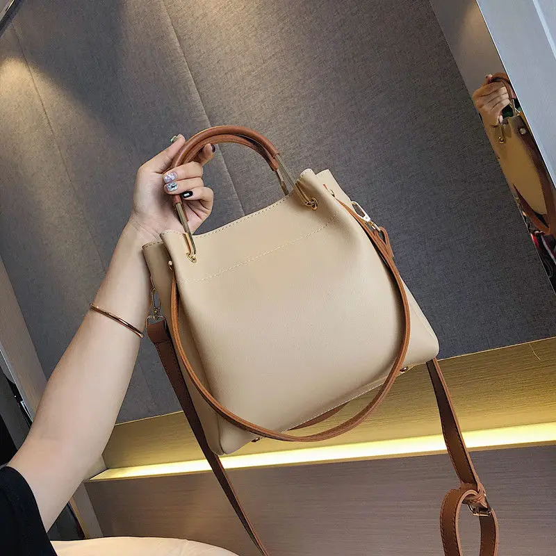 

Small Crossbody Bags for Women Handbag Pu Leather Female Cross body Bag Bucket Fashion