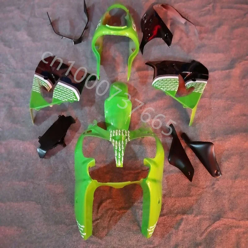 

Green black white ABS Body Kit For Kawasaki Ninja ZX-12R 00-01ZX12R 2000-2001 Motorcycle Fairing (Injection molding)