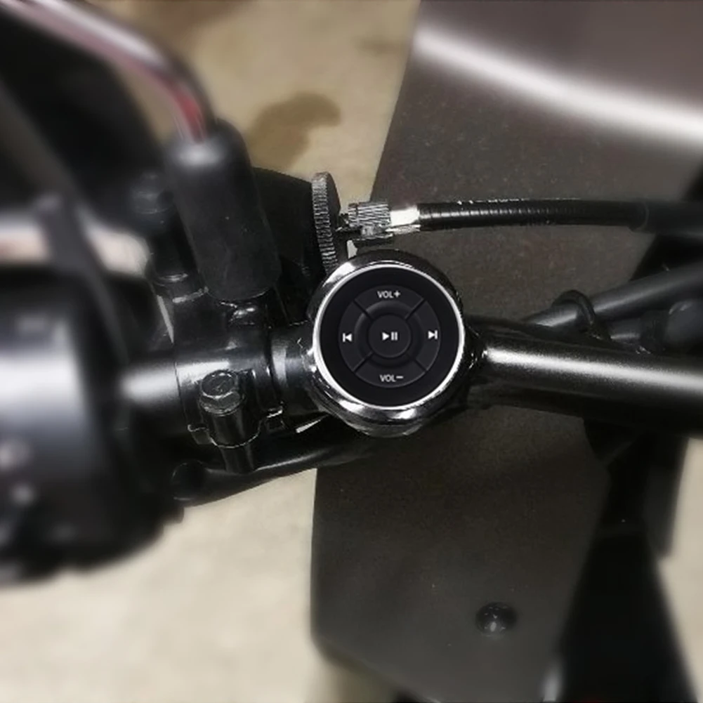 Автомобильное рулевое колесо мини Легкое крепление на ручке медиа-кнопка Bluetooth