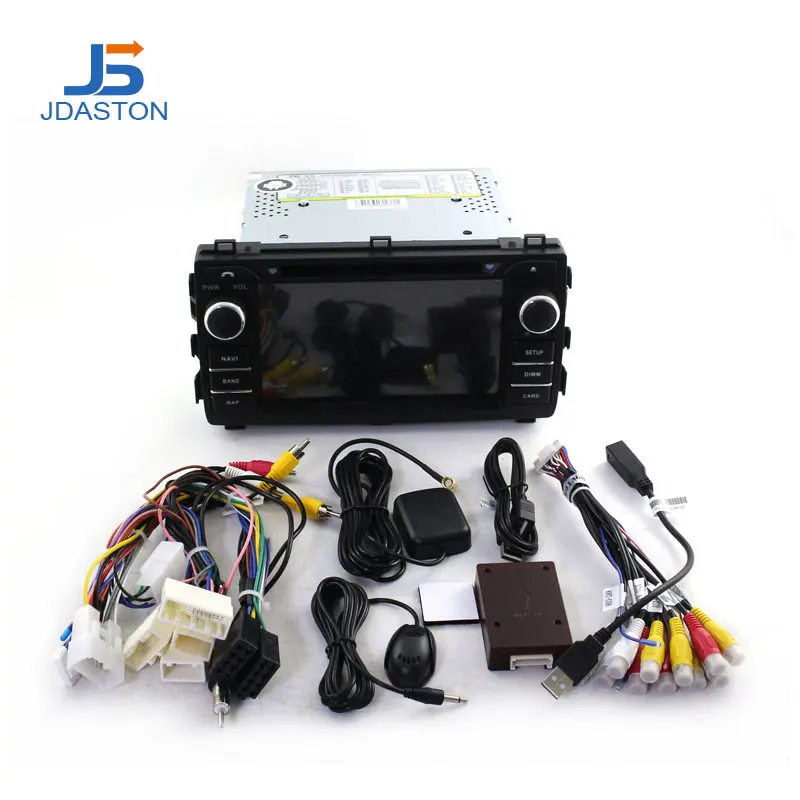 JDASTON 2 DIN Android 9,0 автомобильный dvd-плеер для Toyota Auris 2013 Восьмиядерный 4G+ 64G Автомобильный Радио Мультимедиа gps стерео аудио