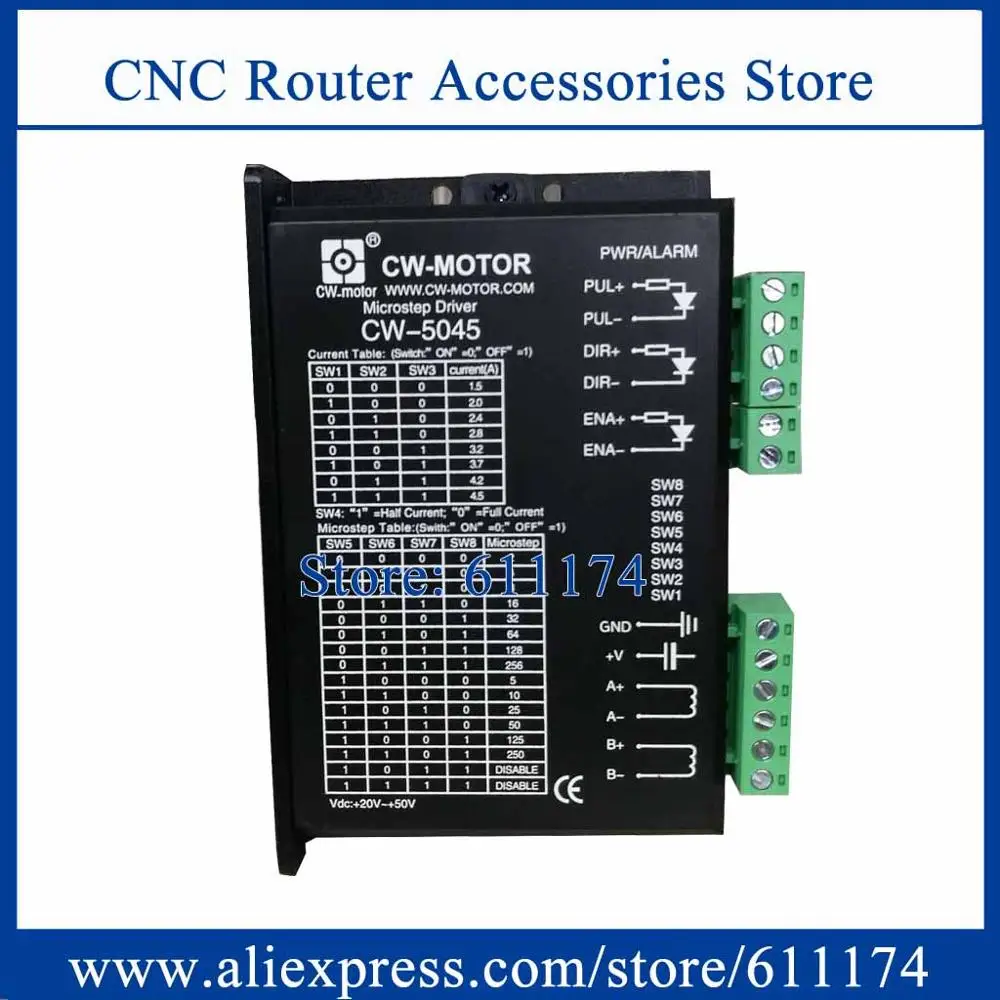 CW5045 4A 24-48VDC 2-фазный Драйвер шагового двигателя | Строительство и ремонт