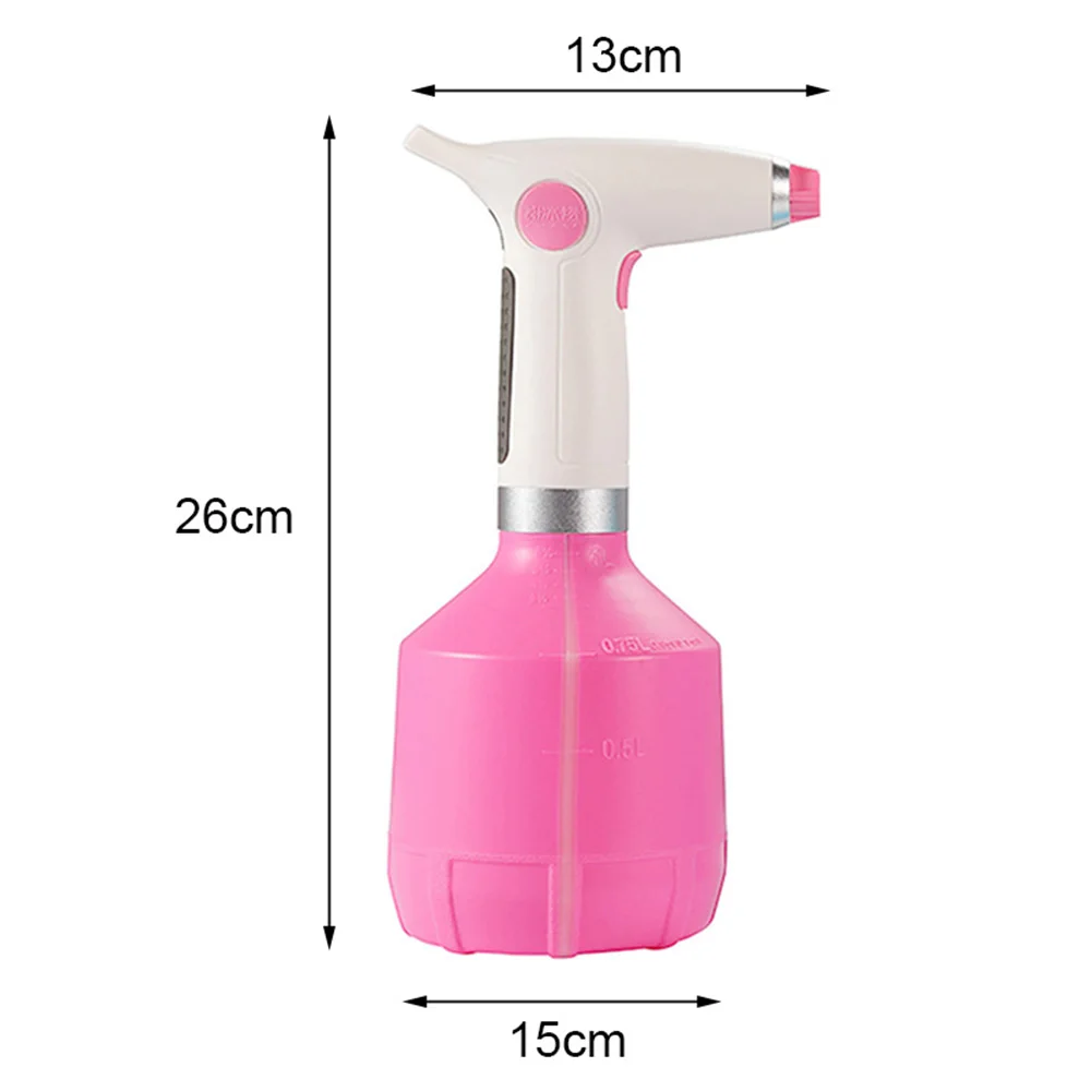 

1000ml Automatic Electric Garden Sprayer Rechargeable Water Spray Bottle Adjustable Misting Nozzle Watering Pot Gardening Cans