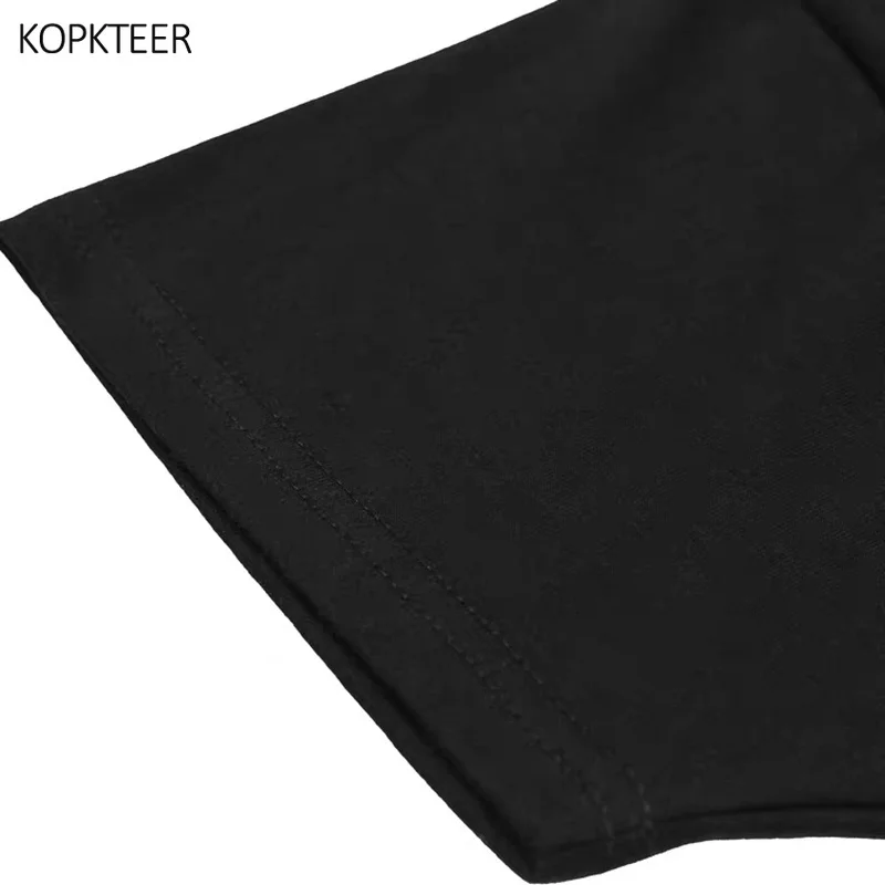 Футболка Мужская/женская с забавным принтом аниме модный топ круглым вырезом в