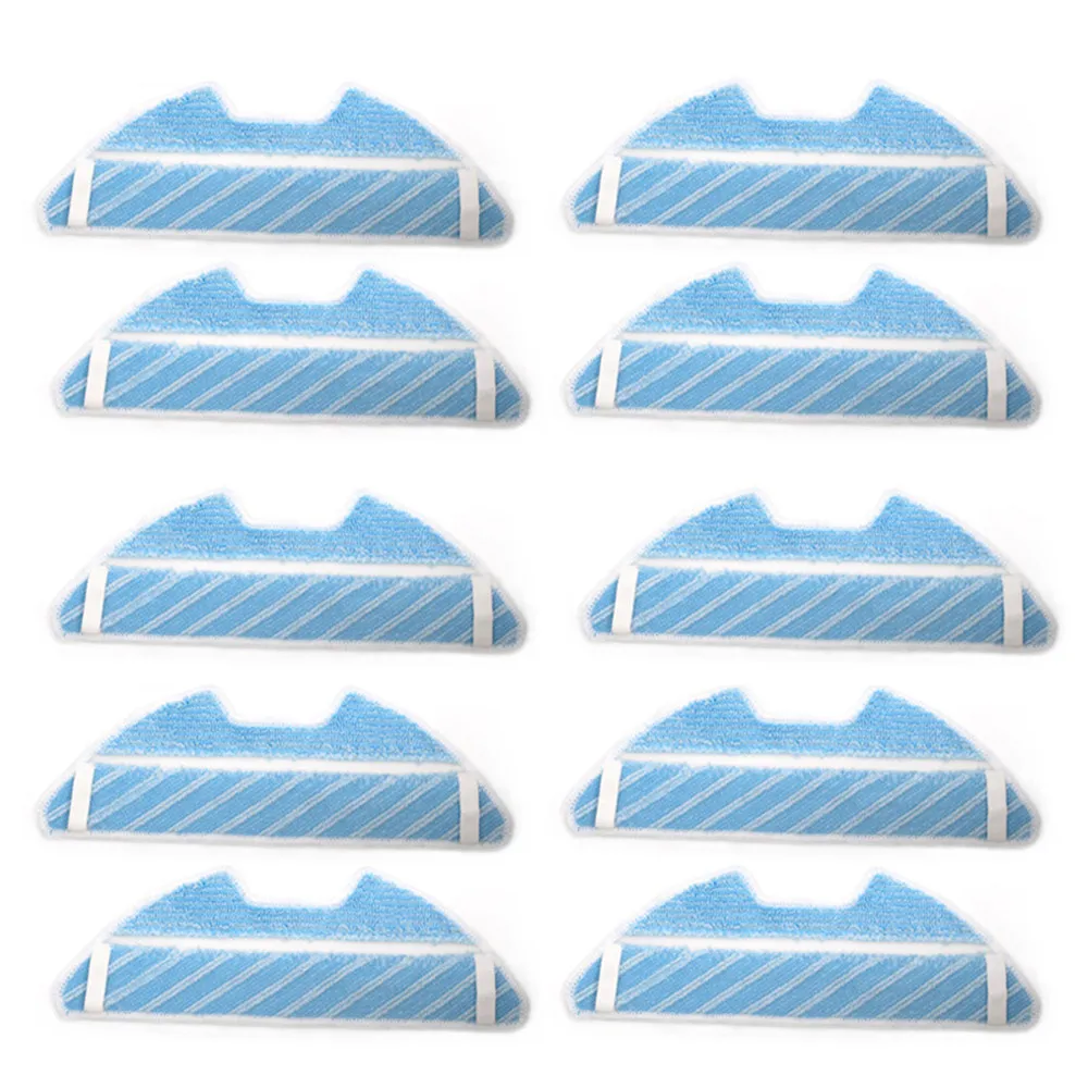 

10 шт. тряпок пылесос насадка на швабру для уборки из Чистящая салфетка, швабра полотна для Конга 1290 1390 робот пылесос аксессуары