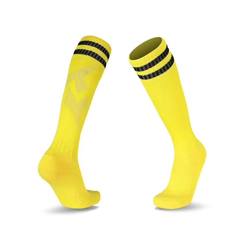 

High quality Adult Professional Soccer Socks Football Club Breathable Knee High Training Long Stockings Unisex Sports Socks