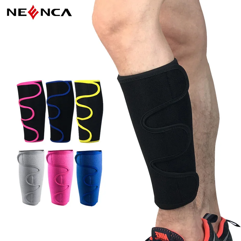 

NEENCA 1PC Sport Shin Guard Leg Warmers Sleeve Calf Guards Protection Adjustable for Cycling Football basketball Weightlifting