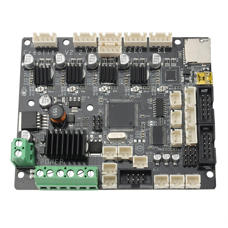 

Creality Upgraded 2.2 Silent Mainboard For Ender 5 PLUS Motherboard with TMC2208 Drive Plate 3D Printer Accessories Dropshipping
